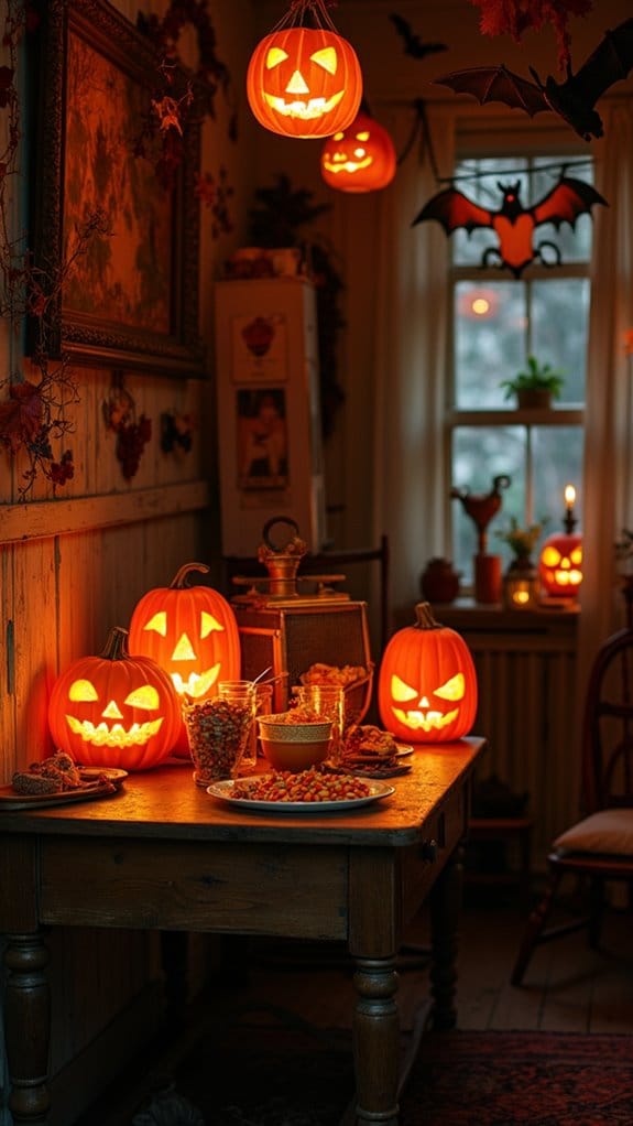 nostalgic pumpkin carving tradition