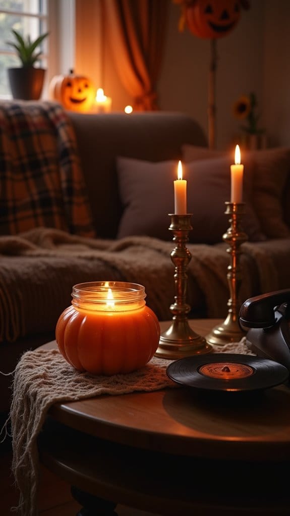 nostalgic pumpkin spice ambiance