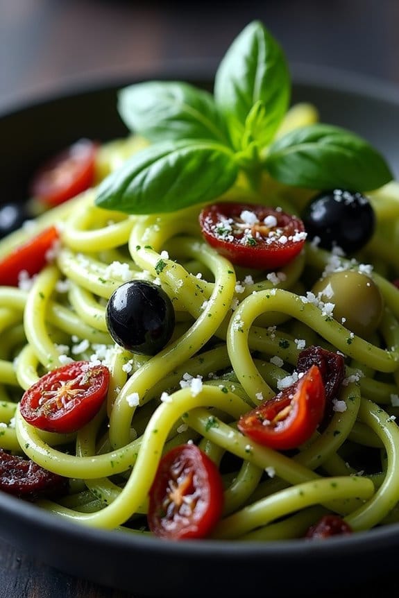 petrifying halloween pasta dish