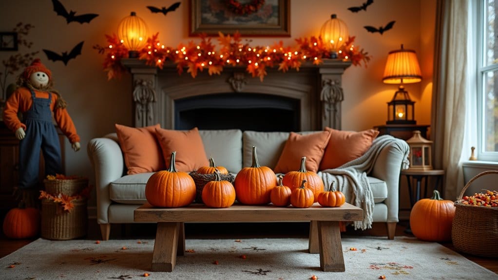 playful halloween home decor