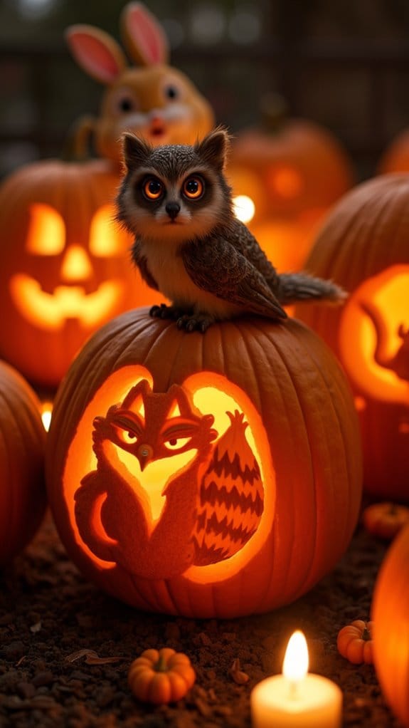 playful pumpkin carving designs