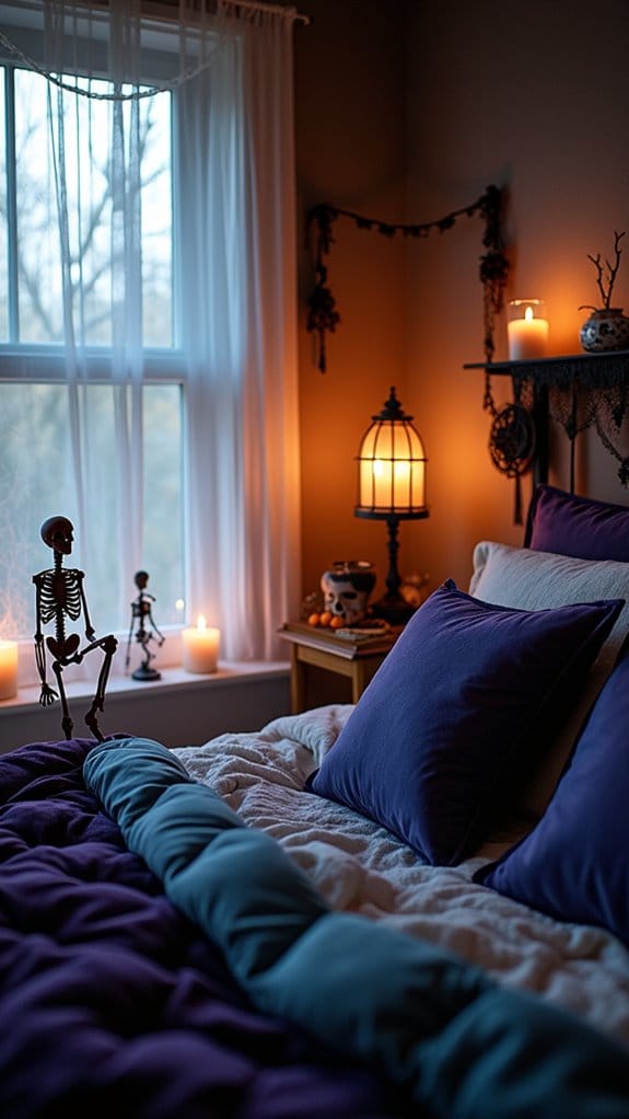 playful spooky halloween decor