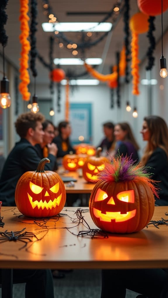 pumpkin decorating contest fun