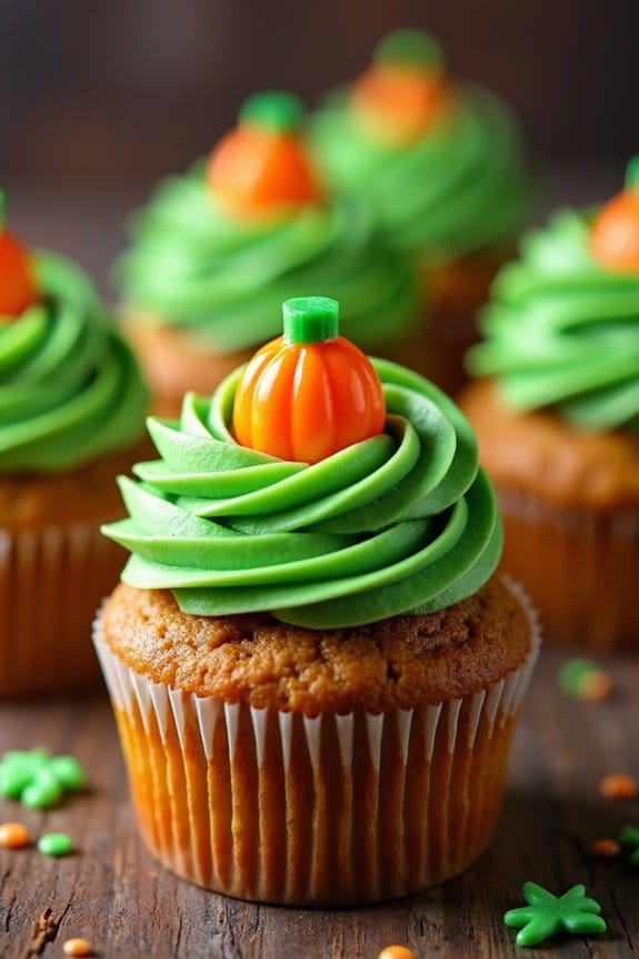 pumpkin patch cupcakes recipe