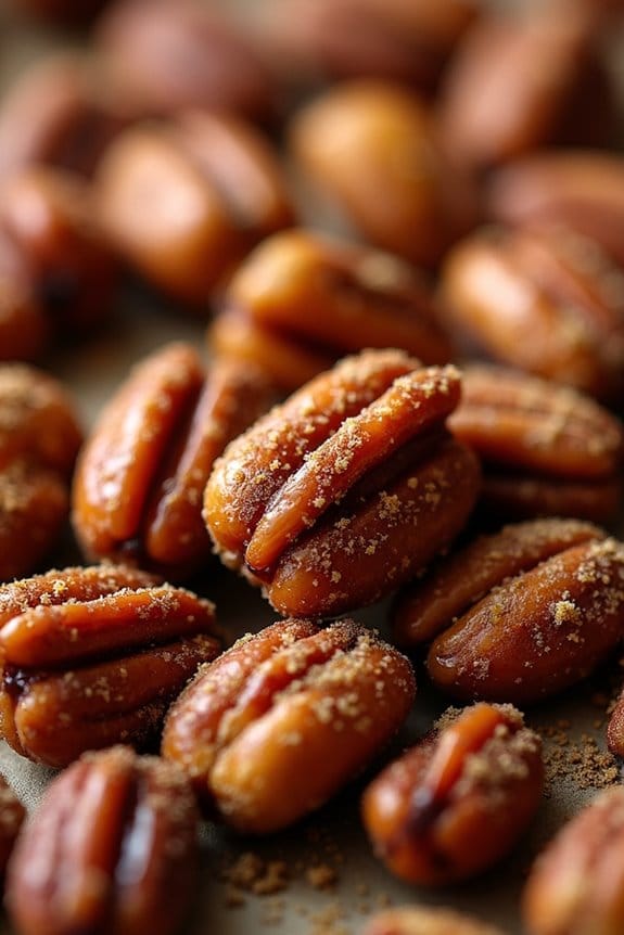 pumpkin spice nut snack