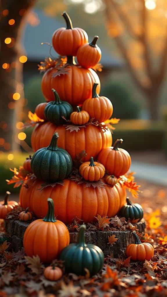 pumpkin topiaries halloween decor