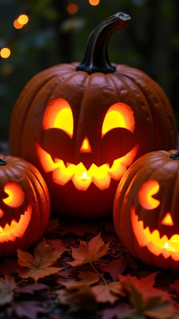 simple cheerful halloween design