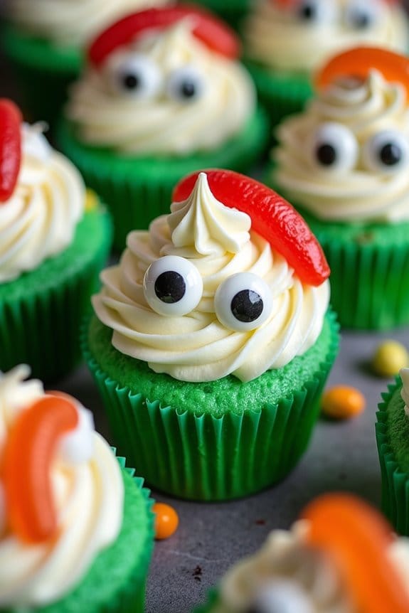 spooktacular monster mash cupcakes