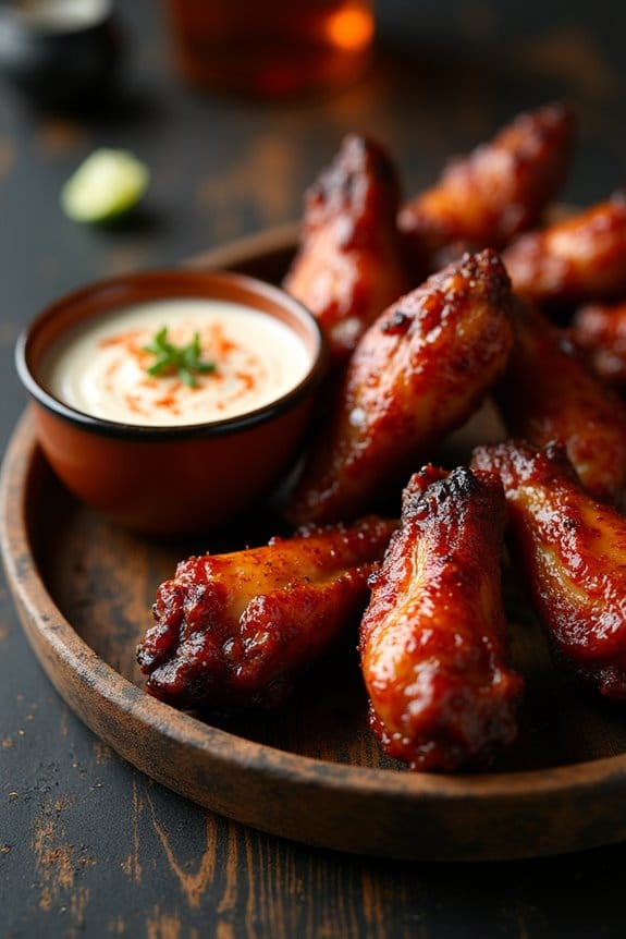 spooky bat wings recipe