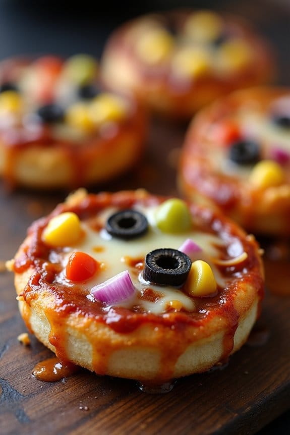 spooky bbq pizza delight