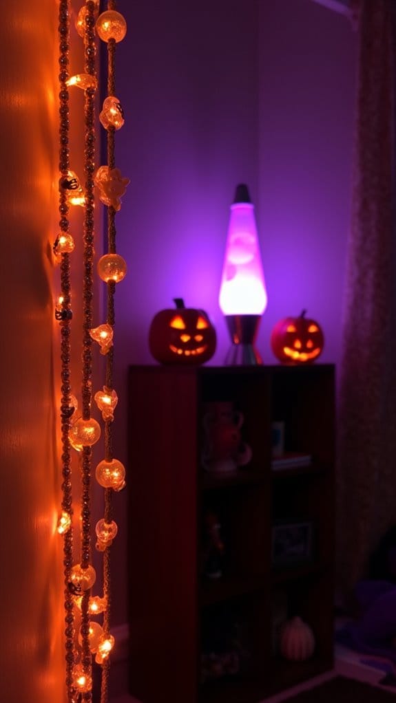 spooky beaded curtain decorations
