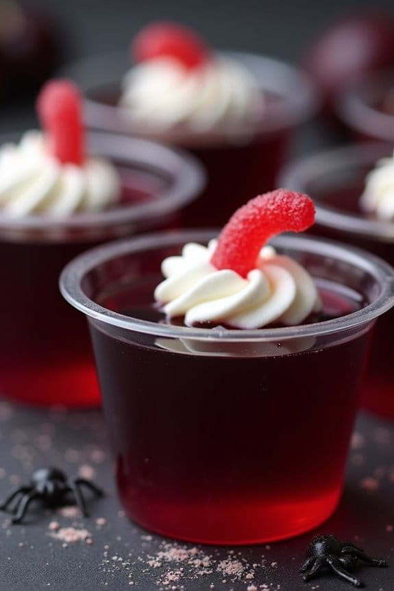 spooky black cherry treats