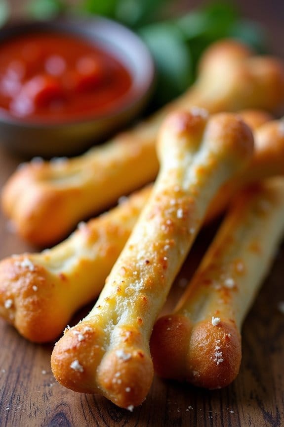 spooky bone shaped breadsticks recipe