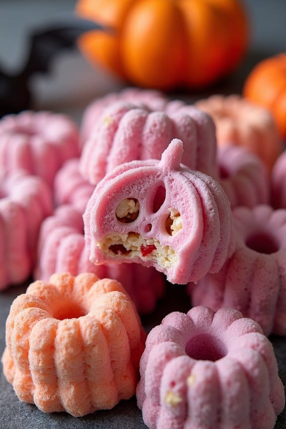 spooky chewy cereal treats