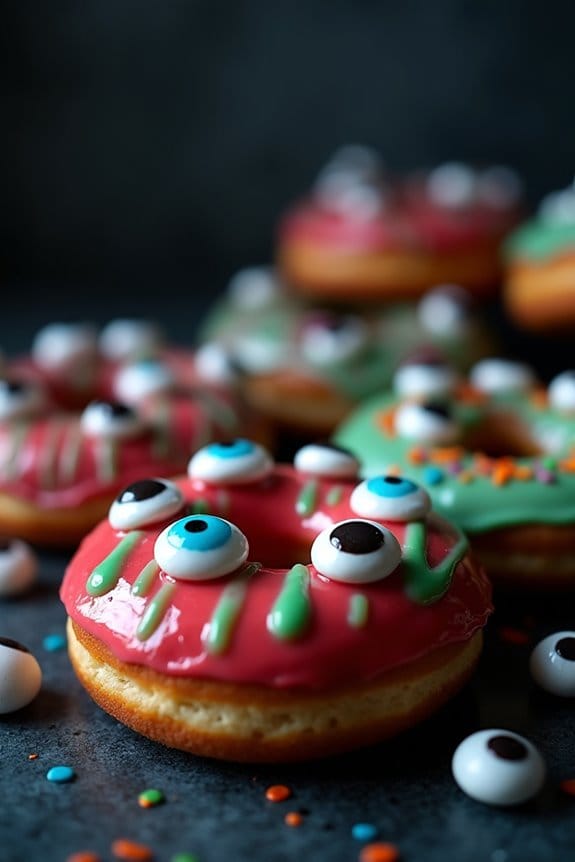 spooky delicious halloween donuts