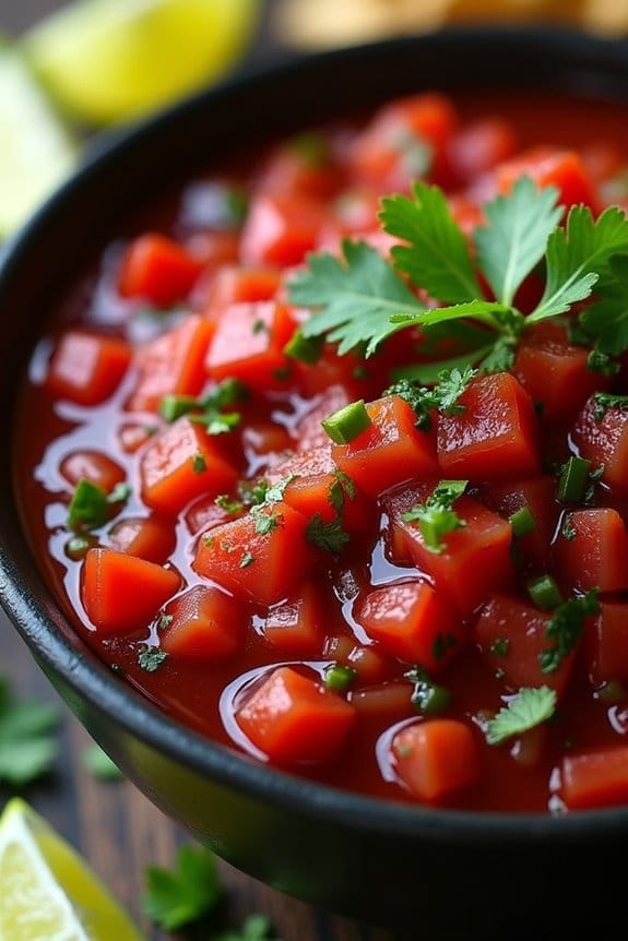 spooky delicious halloween salsa