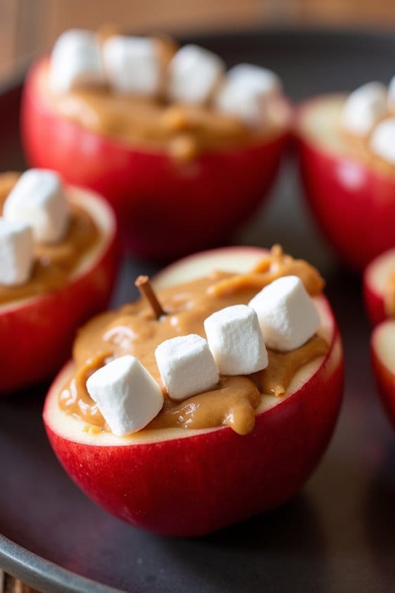 spooky delicious vampire apples