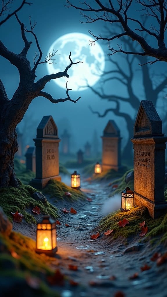 spooky diy graveyard decorations