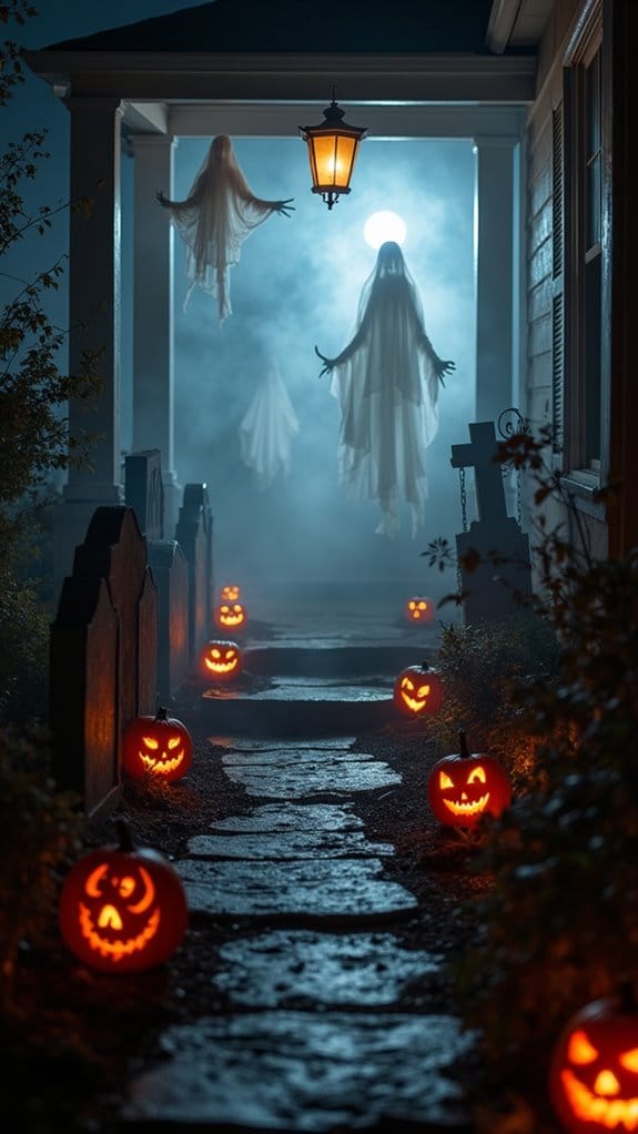 spooky diy graveyard decorations