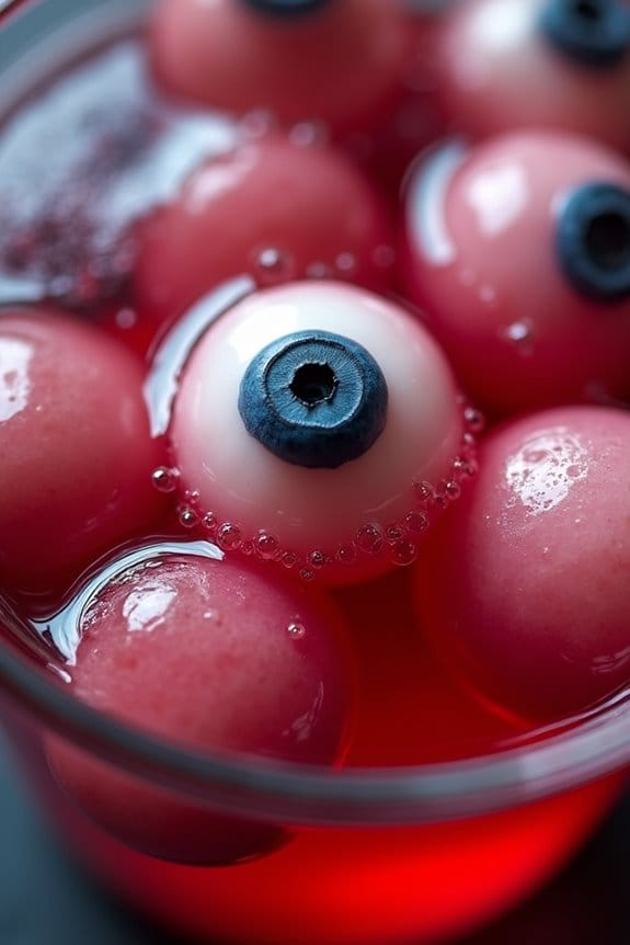 spooky eyeball halloween punch