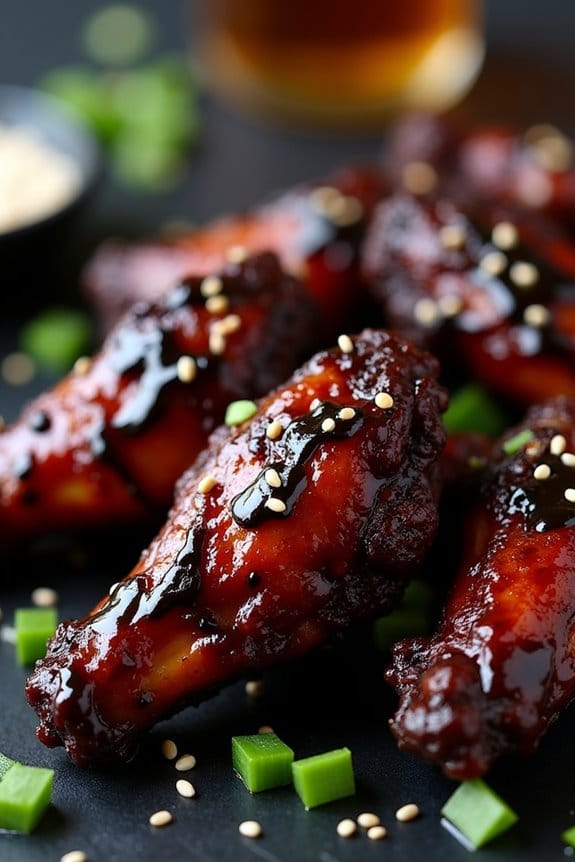 spooky flavorful halloween wings