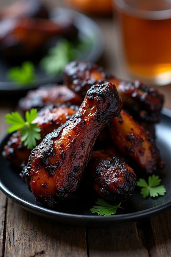 spooky flavorful halloween wings