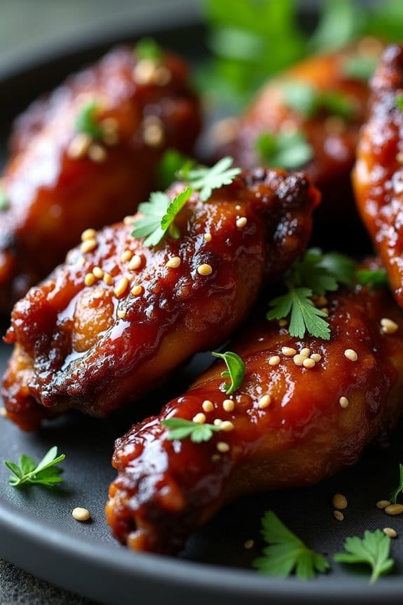 spooky flavorful halloween wings