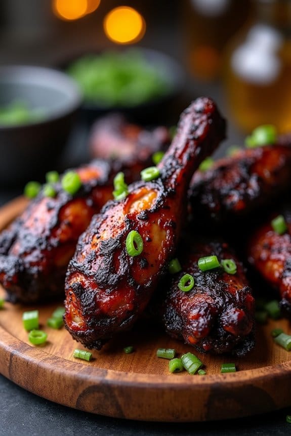 spooky flavorful halloween wings