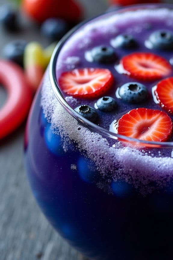 spooky fruity halloween punch
