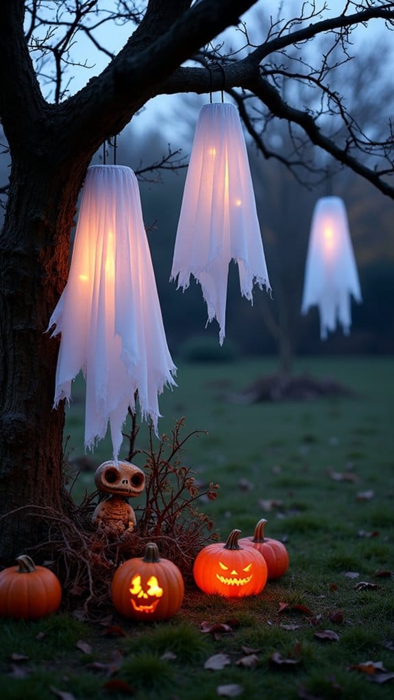 spooky ghost lantern decorations
