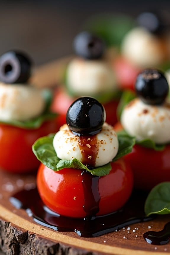 spooky halloween appetizer bites