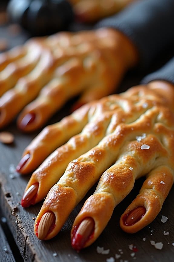 spooky halloween breadsticks recipe