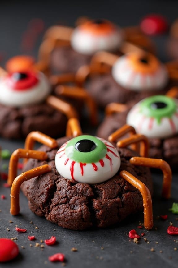 spooky halloween cookie decoration