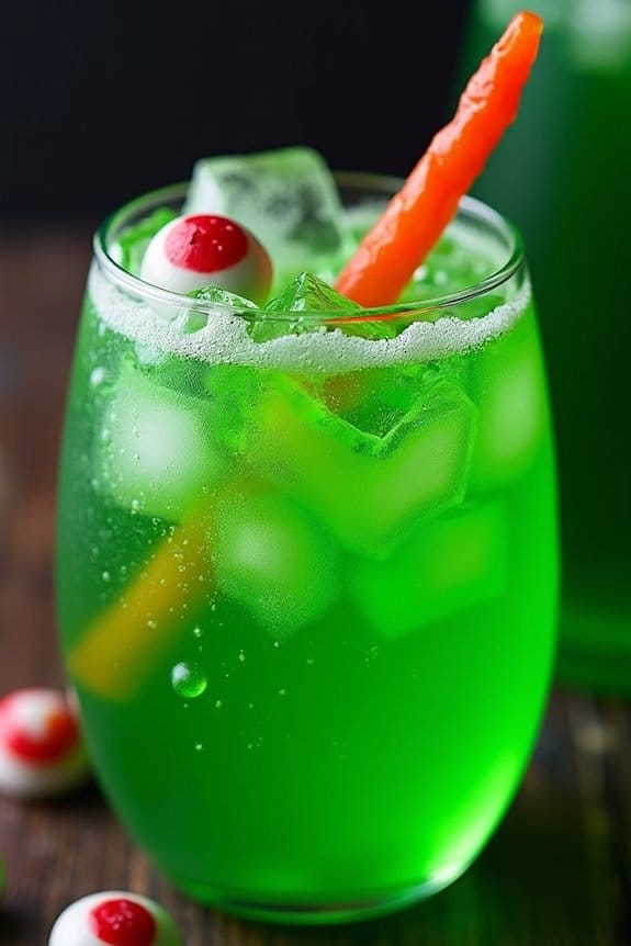 spooky halloween fruit punch