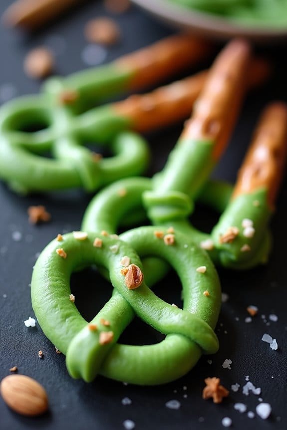 spooky halloween pretzel fingers