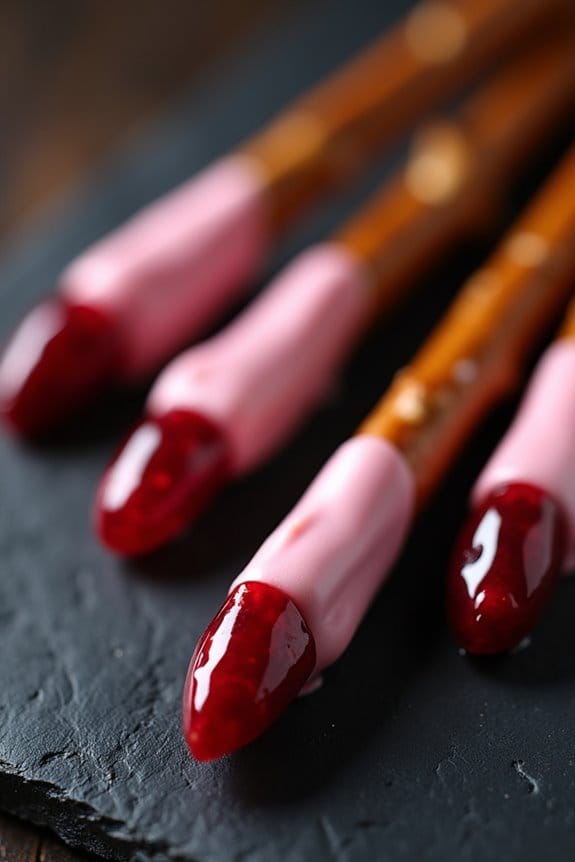 spooky halloween pretzel treats