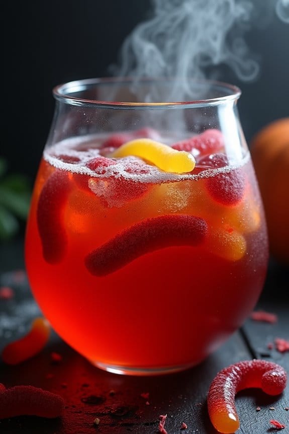 spooky halloween punch recipe