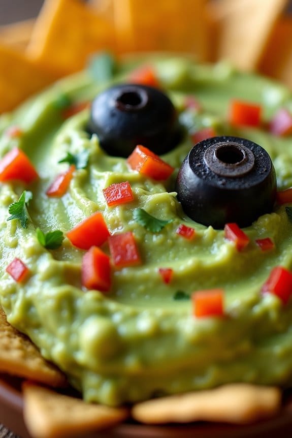 spooky healthy halloween dip