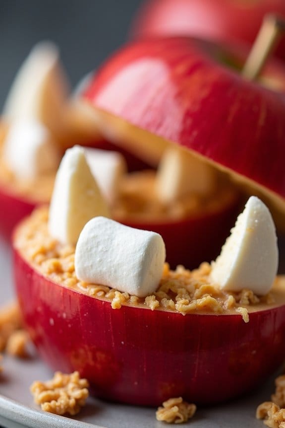 spooky healthy halloween snack