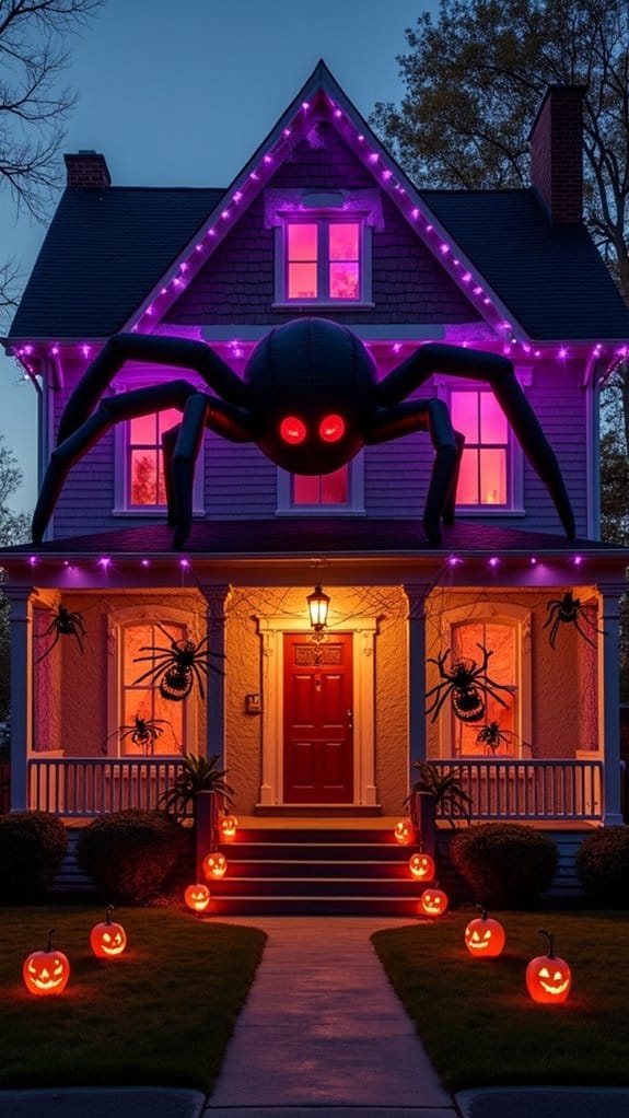 spooky inflatable halloween decorations