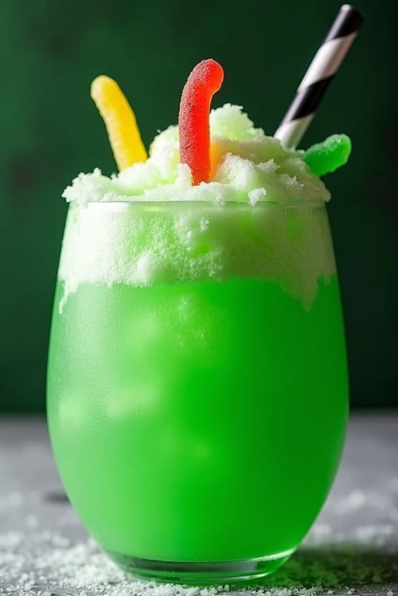 spooky monster mash slush