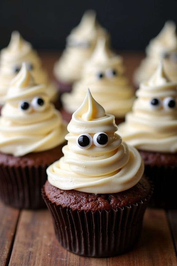 spooky mummy cupcakes activity