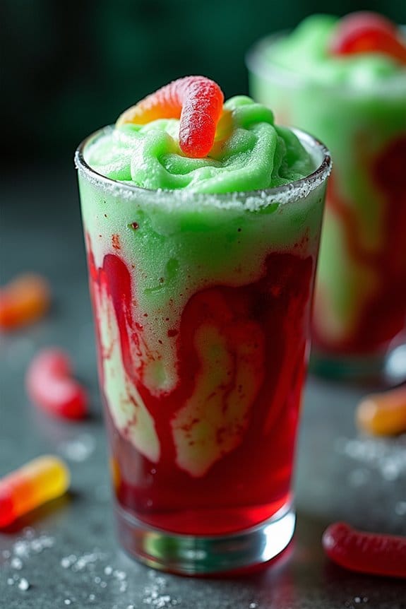 spooky nonalcoholic halloween beverage