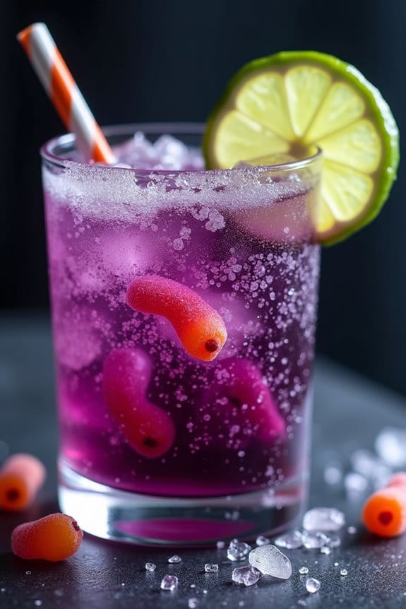spooky nonalcoholic halloween drink