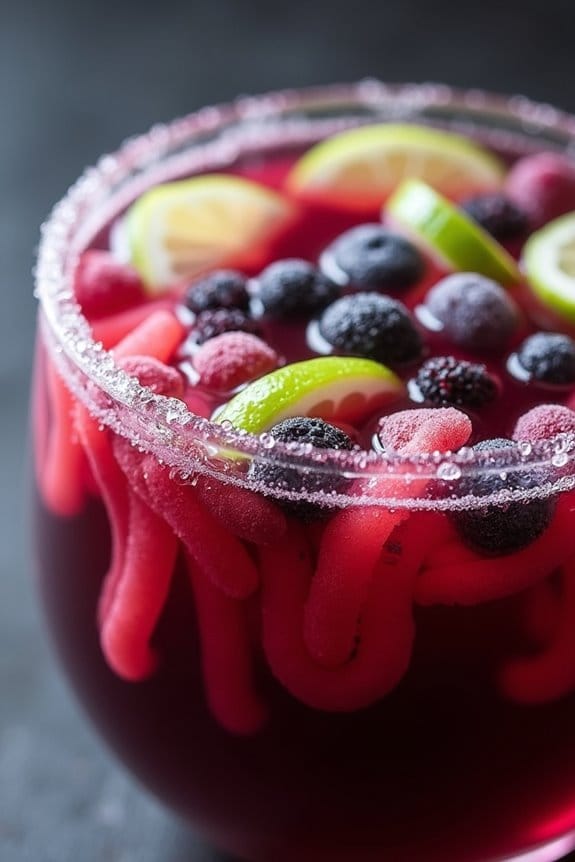 spooky nonalcoholic halloween punch