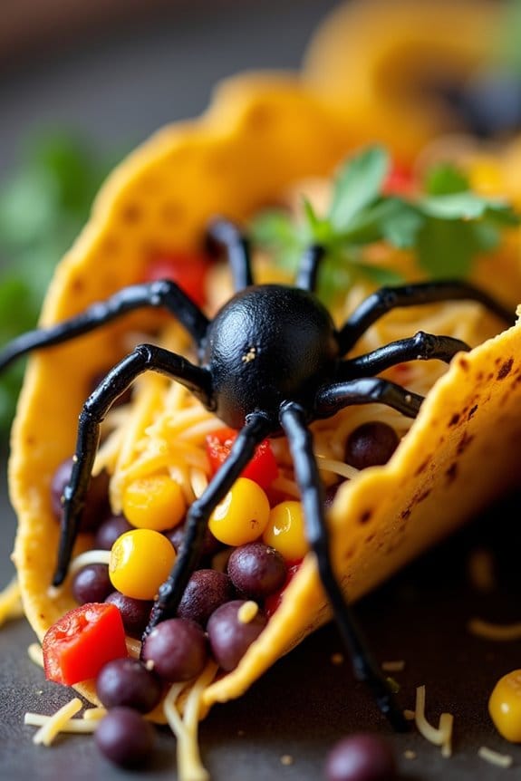 spooky nutritious customizable tacos