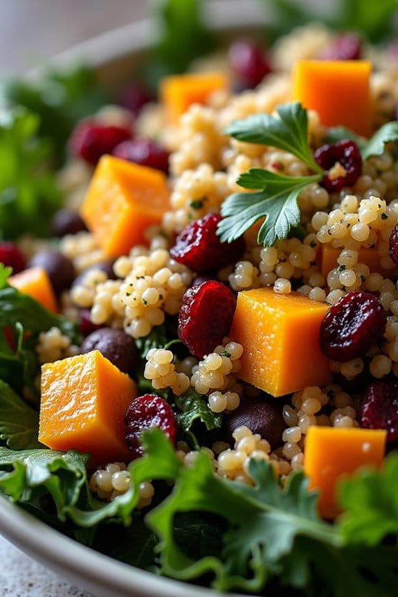 spooky nutritious halloween salad