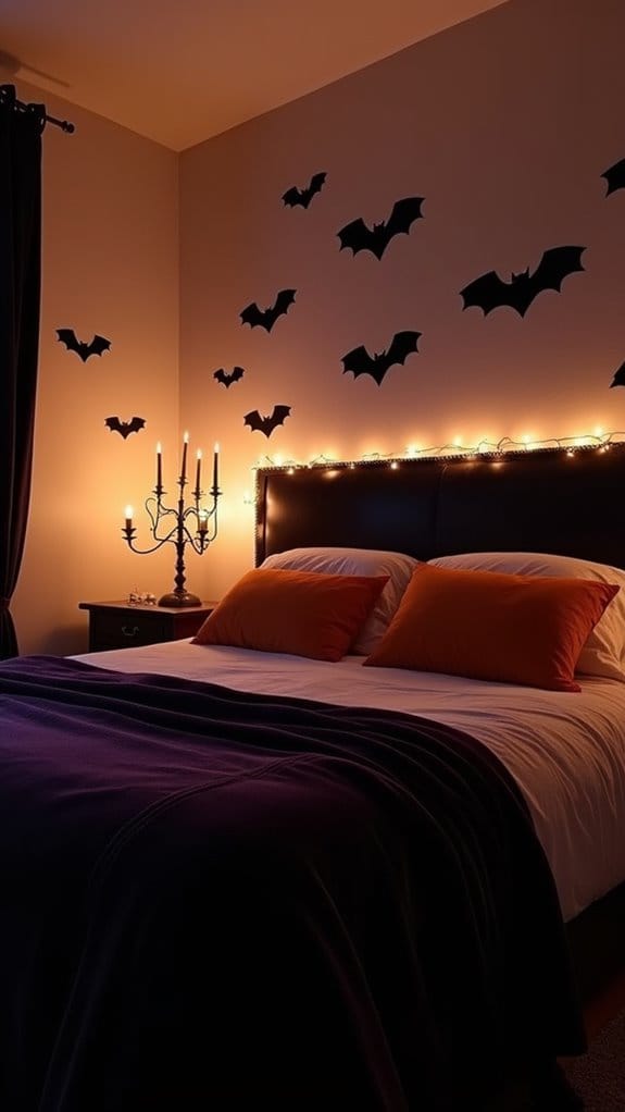 spooky playful wall transformation