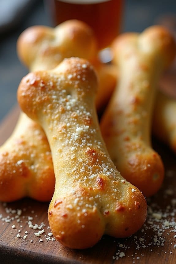spooky shaped breadstick recipe