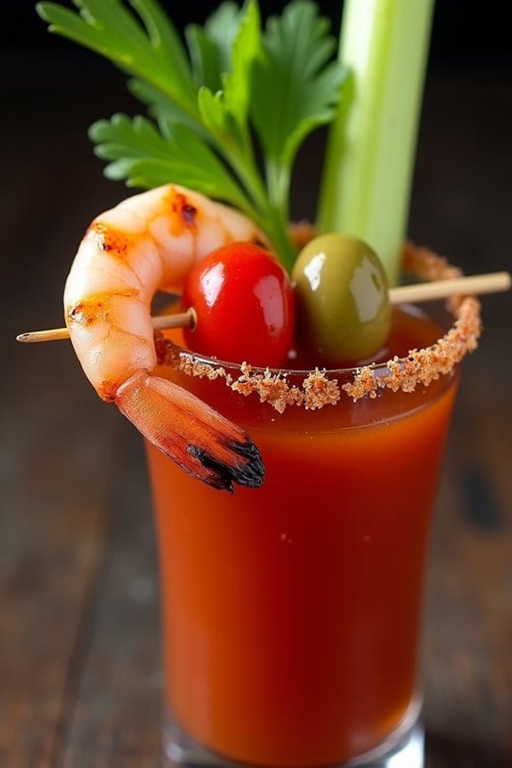 spooky shrimp shooter delight